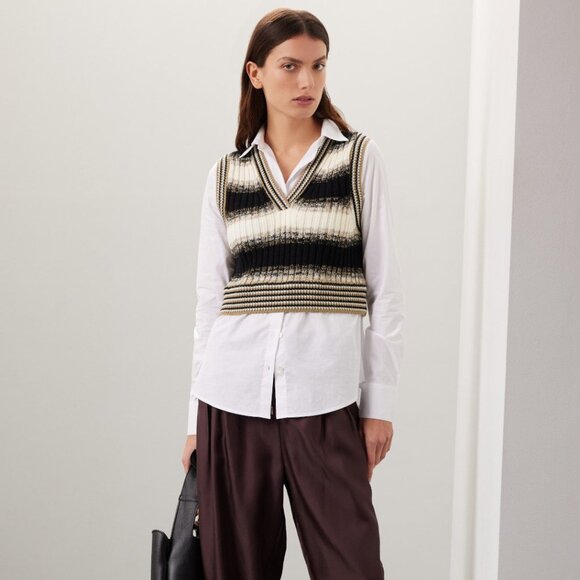 Spear Mixed Media Vest